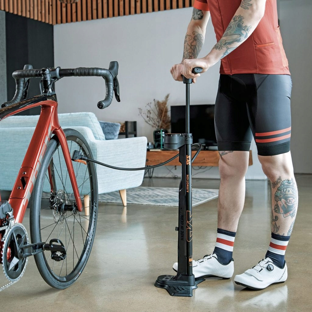 Bicycle Floor Pump SKS Airmotion 12.0 Dominant material metal