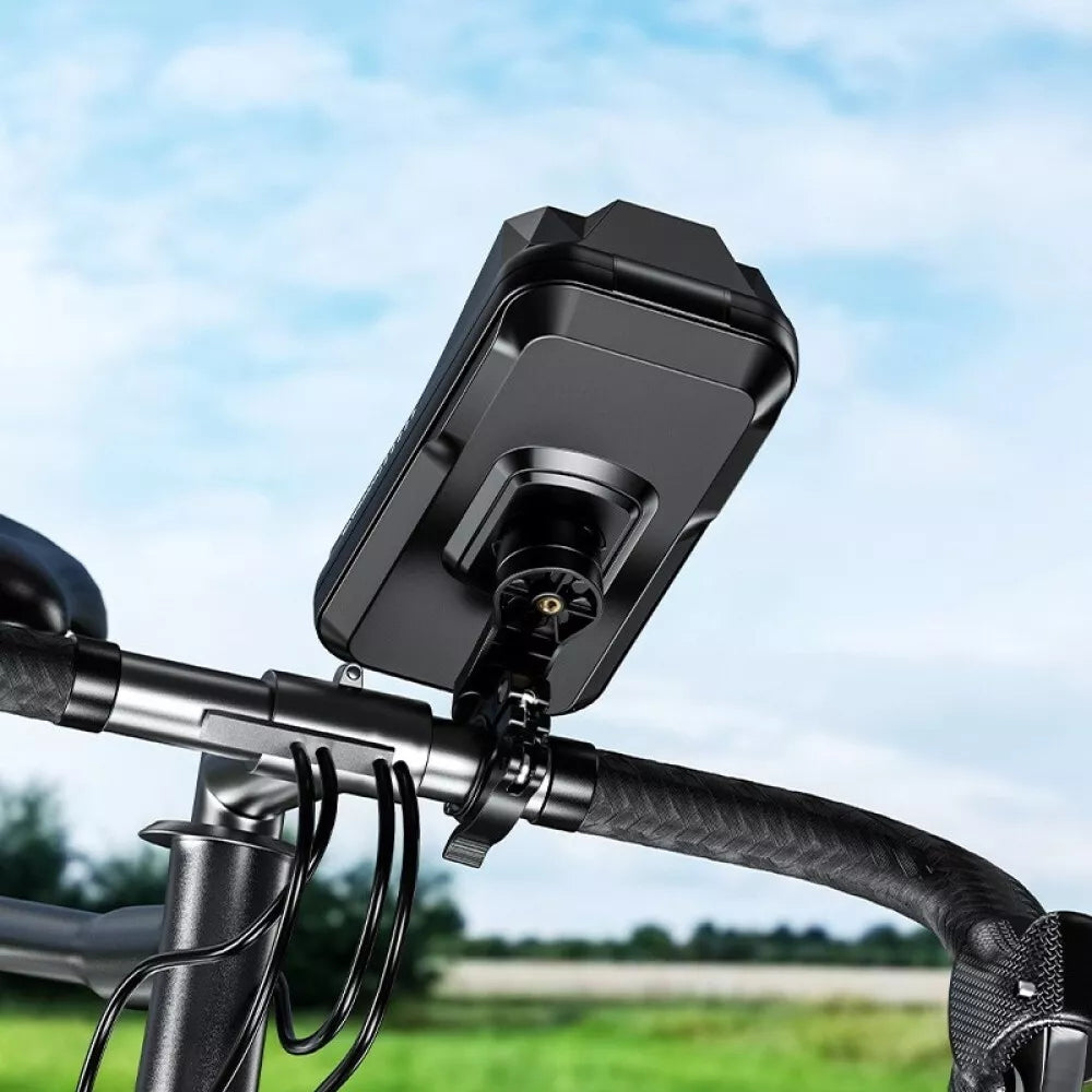 Bicycle Frame Pouch Bicycle Bag Phone Case Waterproof Product depth 6 cm