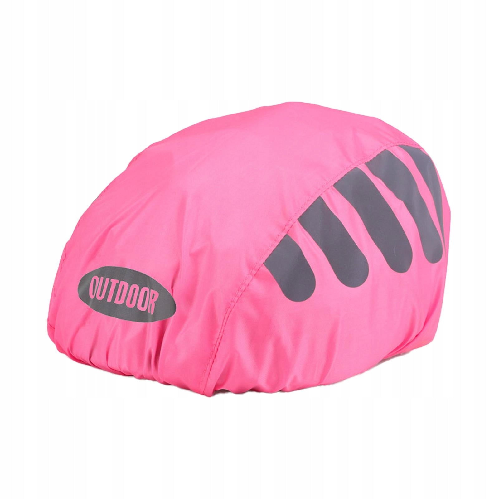Bicycle Helmet Cover, Bicycle Helmet Rain Cover, Reusable Protective Pink