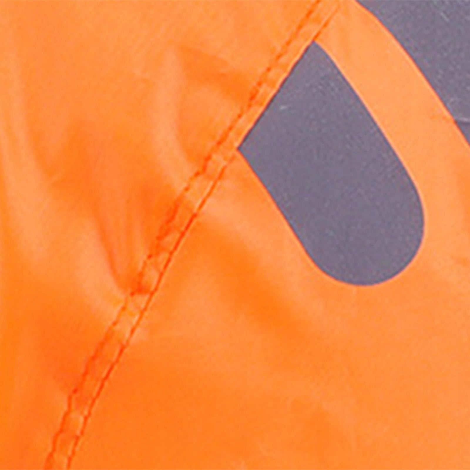 Bicycle Helmet Protection, Bicycle Helmet Cover, Light, Reflective Orange Packaging status original