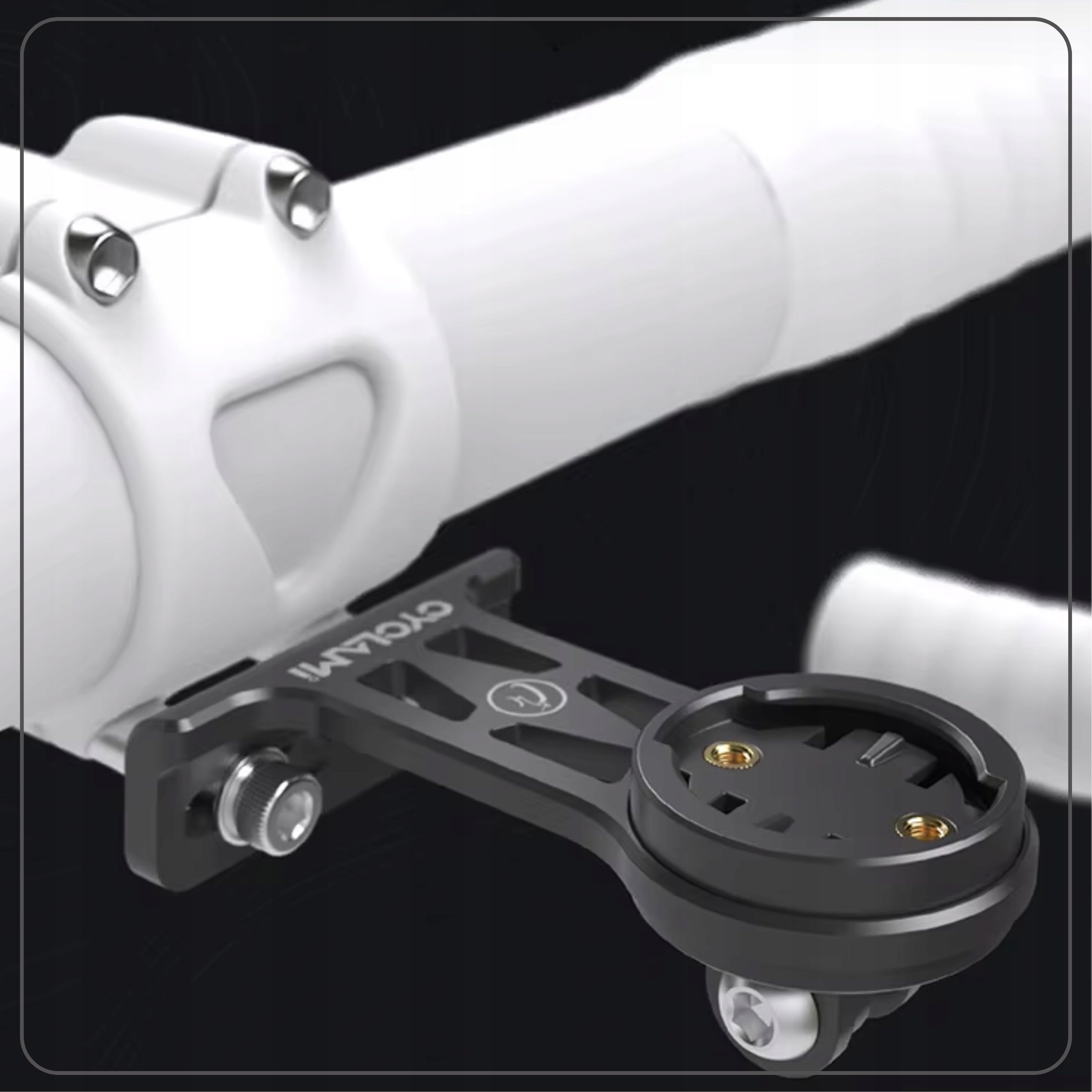 Bicycle Holder Aluminum Garmin GoPro Counter Holder Bridge Mount Model Uchwyt na licznik rowerowy aluminiowy S8 Cyclami