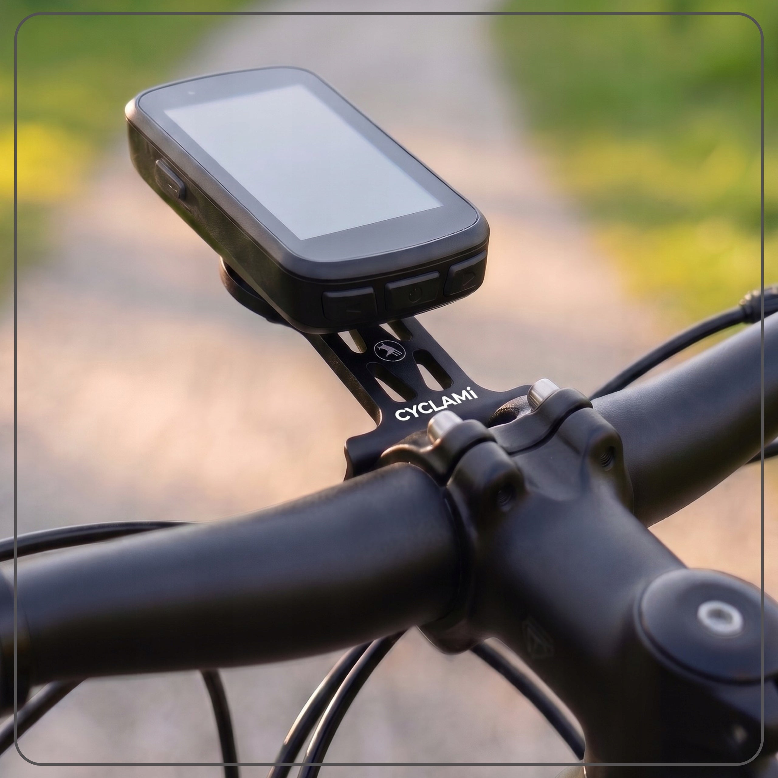 Bicycle Holder Aluminum Garmin GoPro Counter Holder Bridge Mount Packaging status original