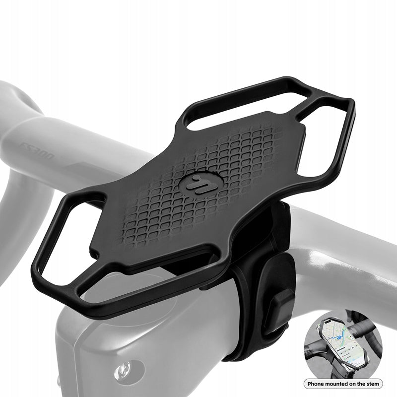 Bicycle Holder for Silicone Phone 4.5 – 6.7” Anti-slip MTB ROAD