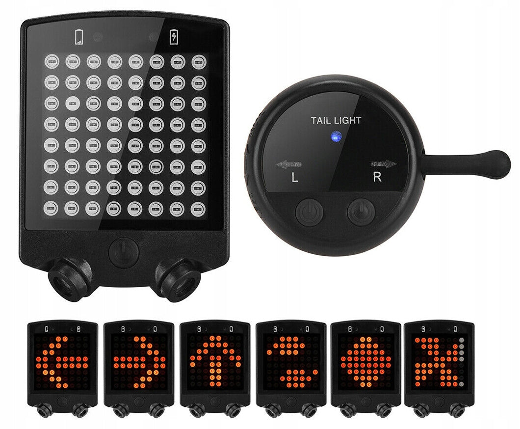 Bicycle Indicator Light FOR Bicycle LED Lasers Remote Control Signaling
