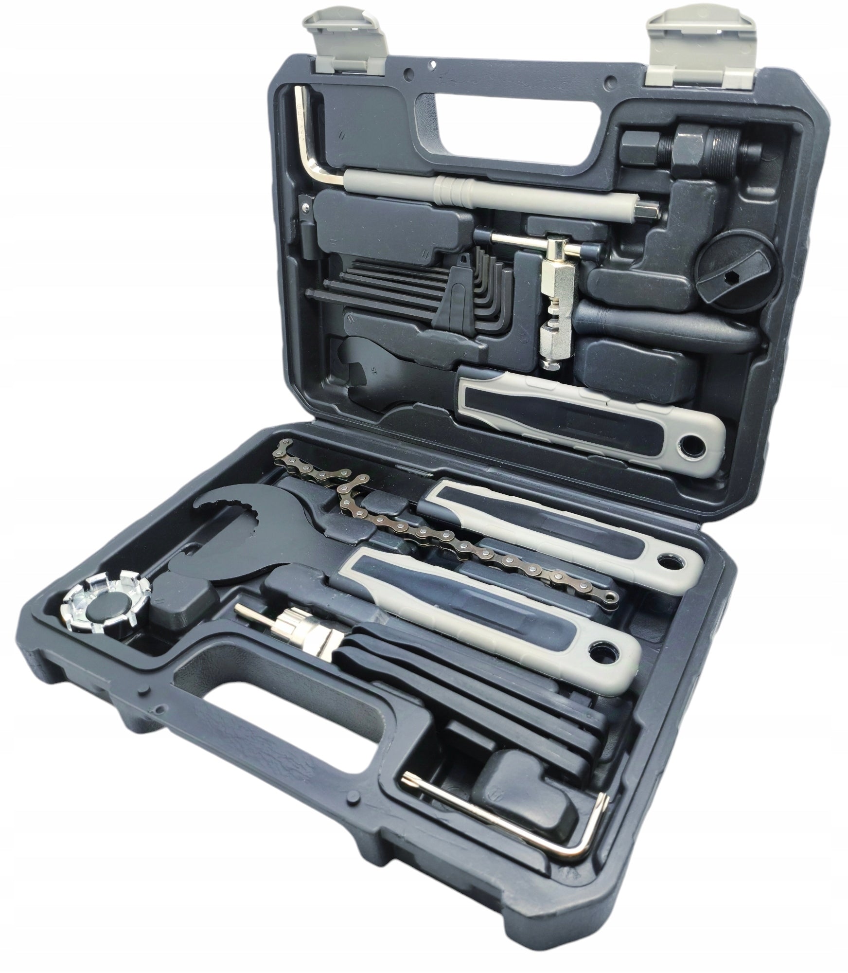 Bicycle Key Tool Set 20 Pcs Tool Box Suitcase