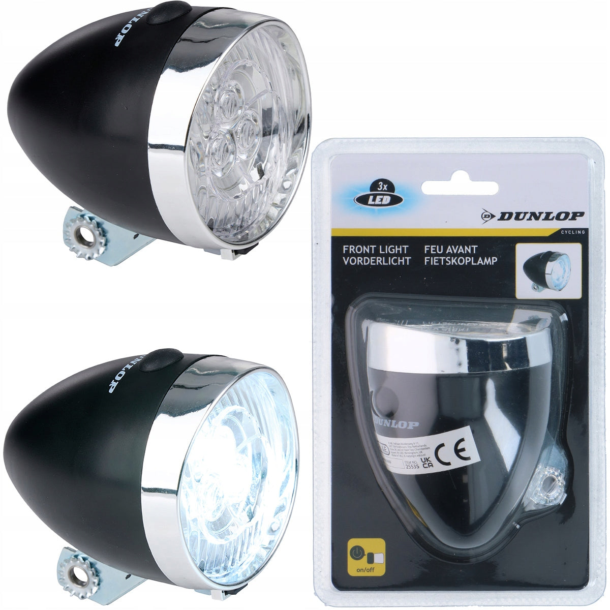 Bicycle Lamp Front White LED Light Bicycle Light Fork Manufacturer code Bicycle light 3led front