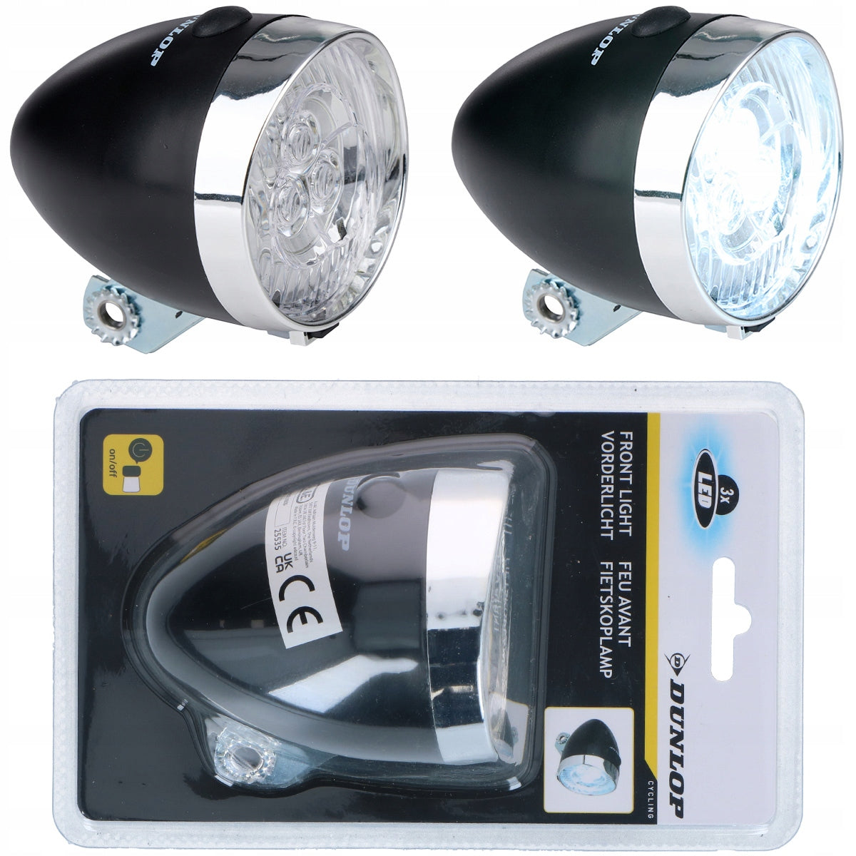 Bicycle Lamp Front White LED Light Bicycle Light Fork Model LED