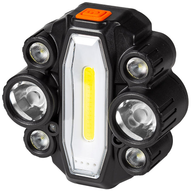 Bicycle Light 4in1 Headlamp Workshop Lamp Headlight Magnet Color black