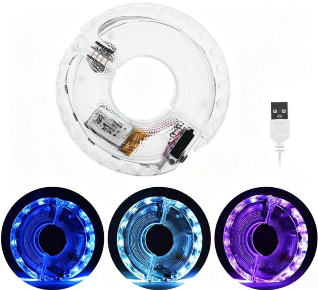Bicycle Light Bike Light Rechargeable Night Light for Bike Colors