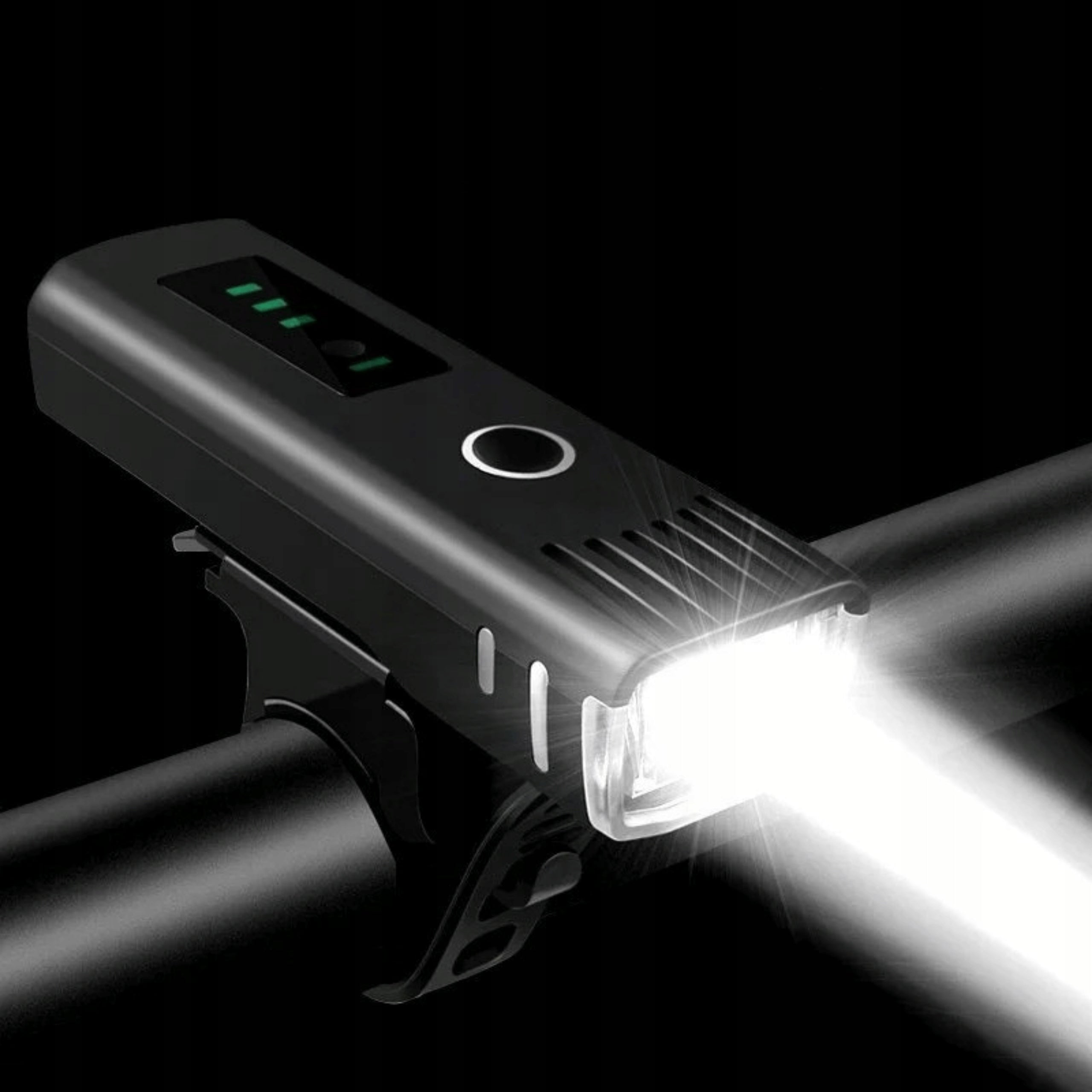 Bicycle Light Front LED USB Rechargeable 2000mAh 360LM Aluminum Packaging status original