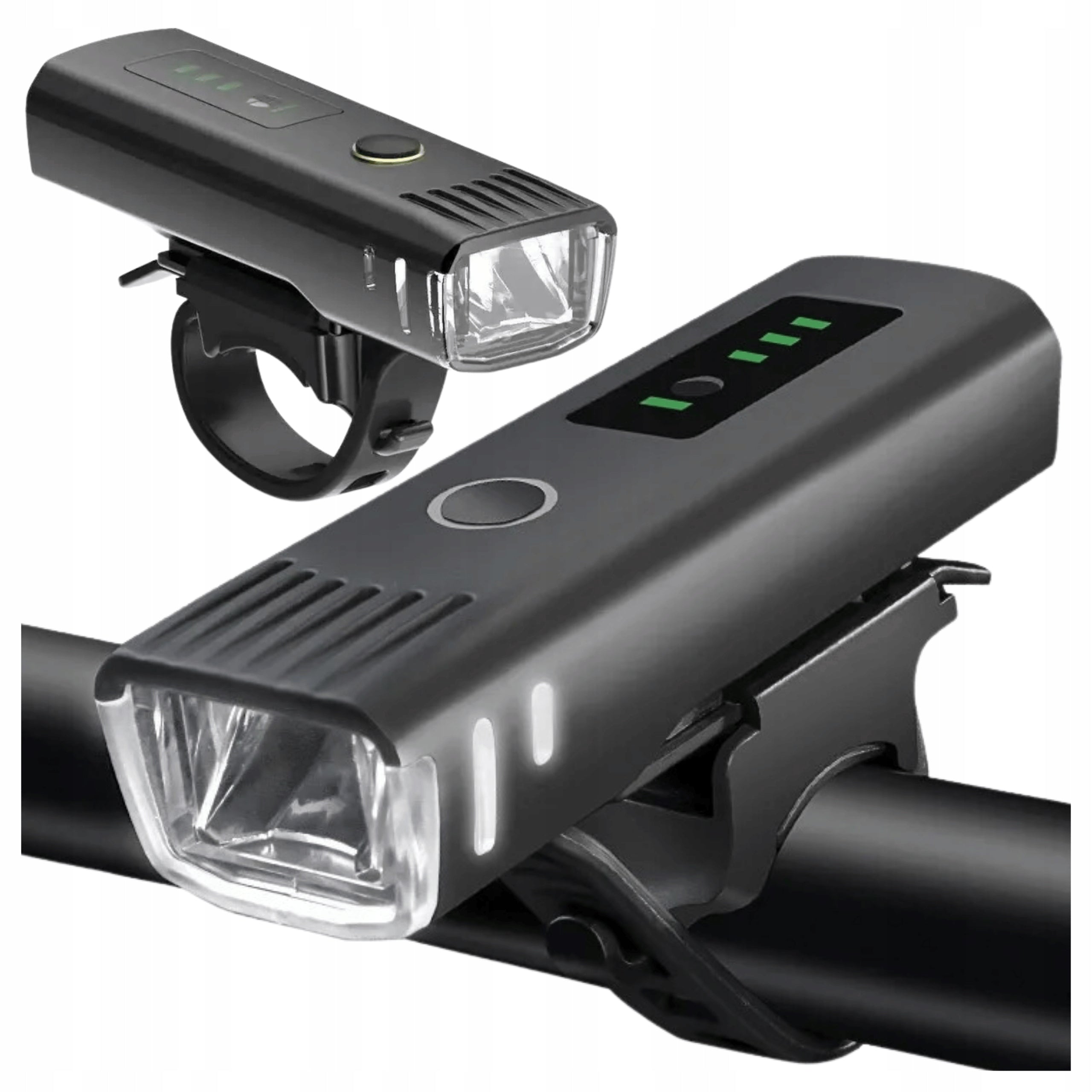 Bicycle Light Front LED USB Rechargeable 2000mAh 360LM Aluminum