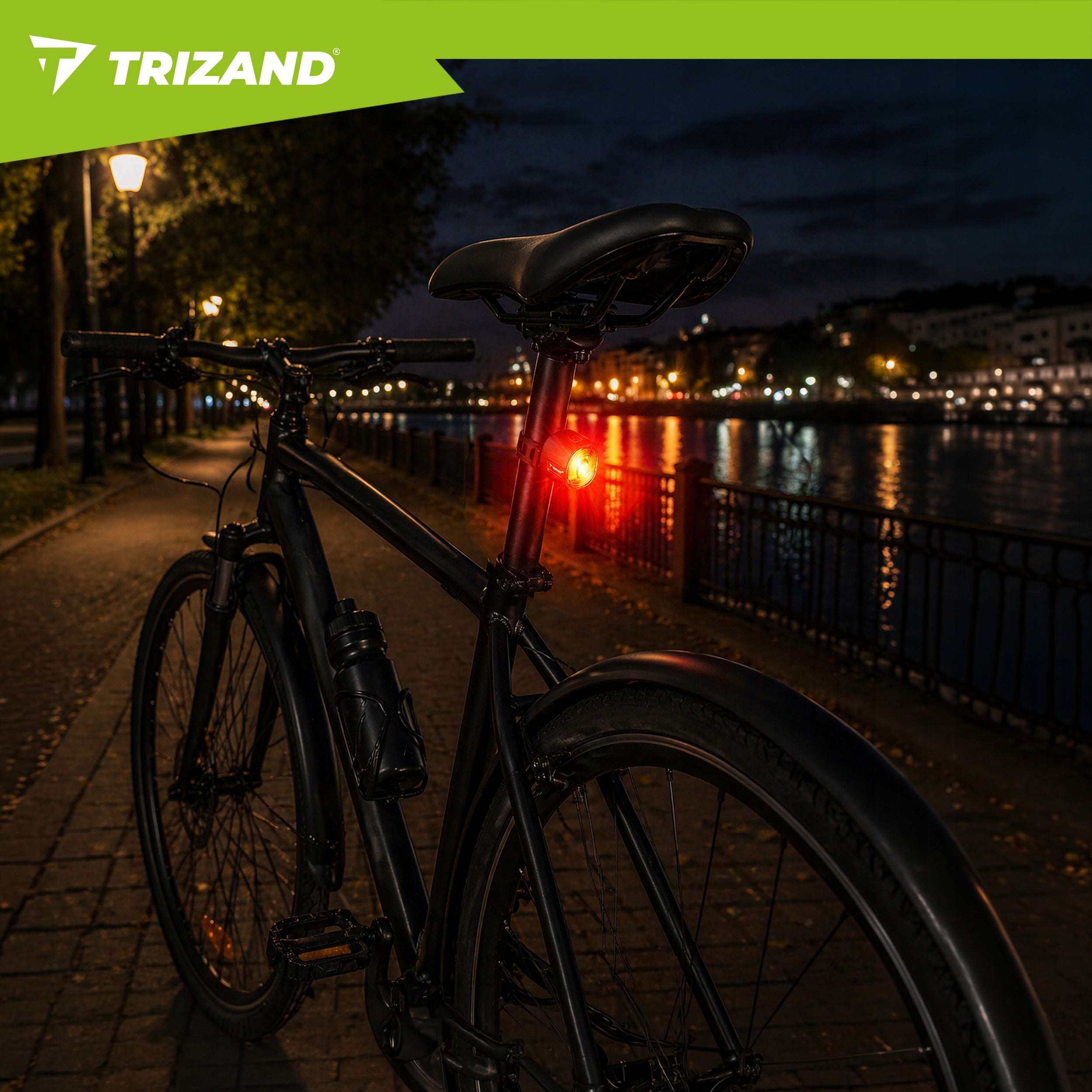 Bicycle Light Rear LED USB Strong Rear for Bicycle Waterproof Rechargeable Light source LED