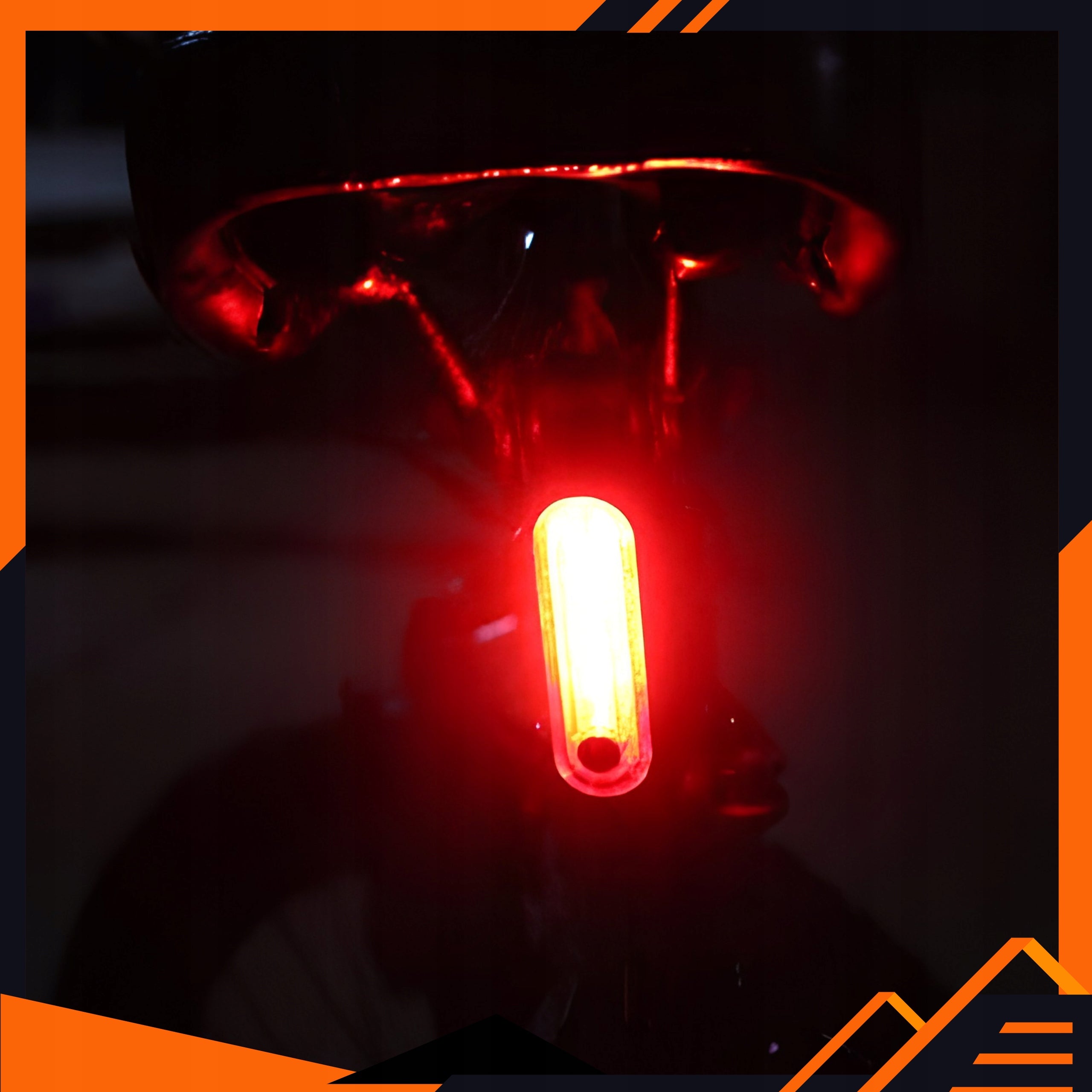 Bicycle Light Rear Rechargeable USB LED For Bicycle Strong Lighting Light beam 120 lm