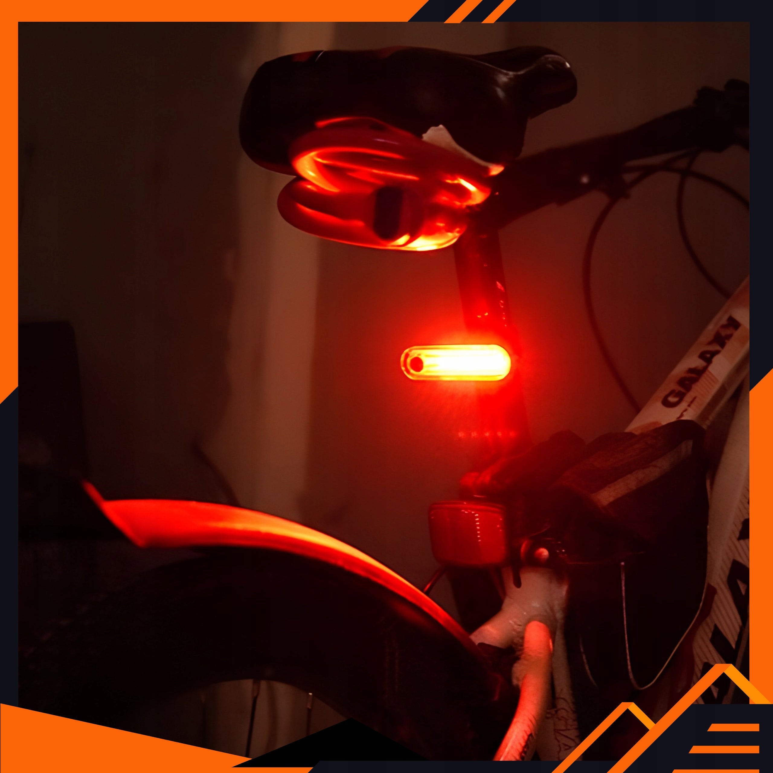 Bicycle Light Rear Rechargeable USB LED For Bicycle Strong Lighting Light source LED