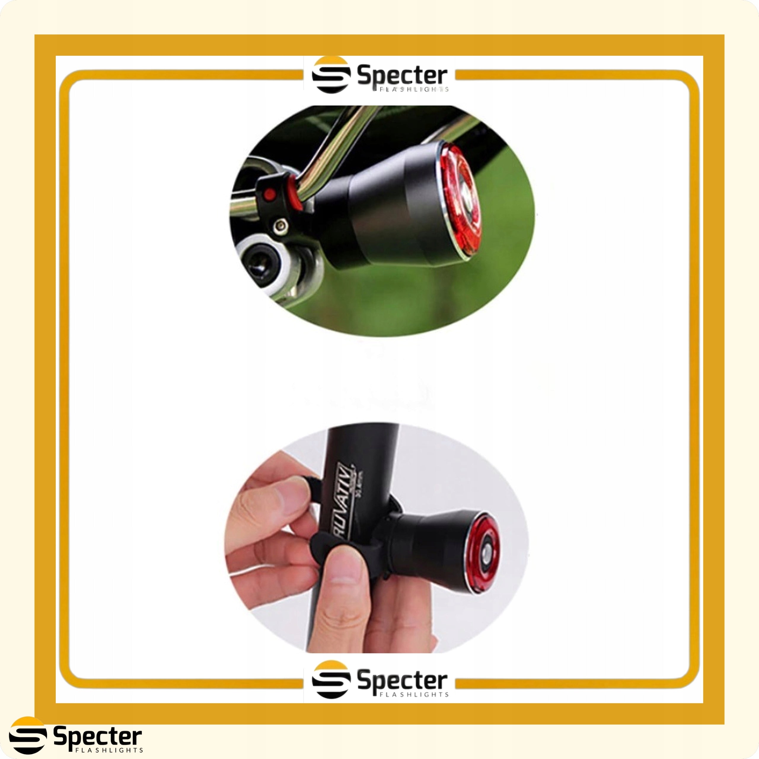 Bicycle Light Rear Red USB Smart STOP Smart For Rechargeable Battery Light beam 46 lm