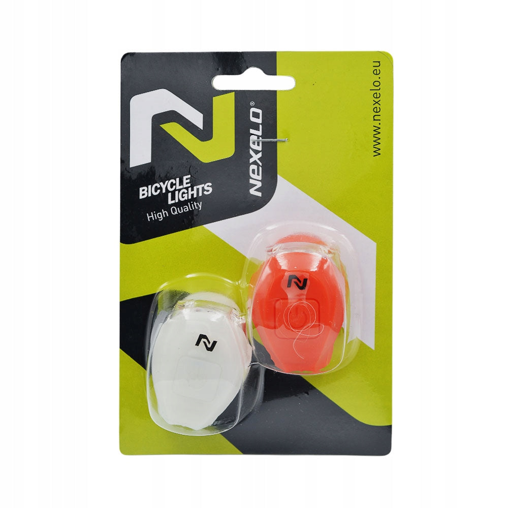 Bicycle Light Set BICYCLE LIGHTS Front Rear Front REAR for Bike Brand Nexelo