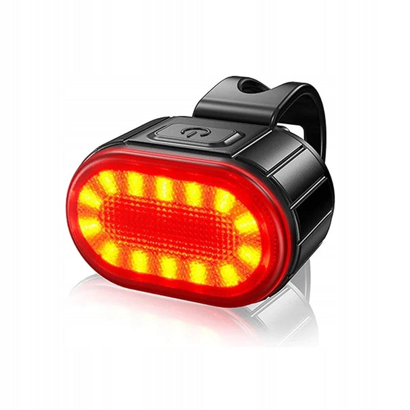Bicycle Lighting FRONT AND REAR BICYCLE LIGHT SET 800 lm USB Model LAMPKA PRZÓD I TYŁ