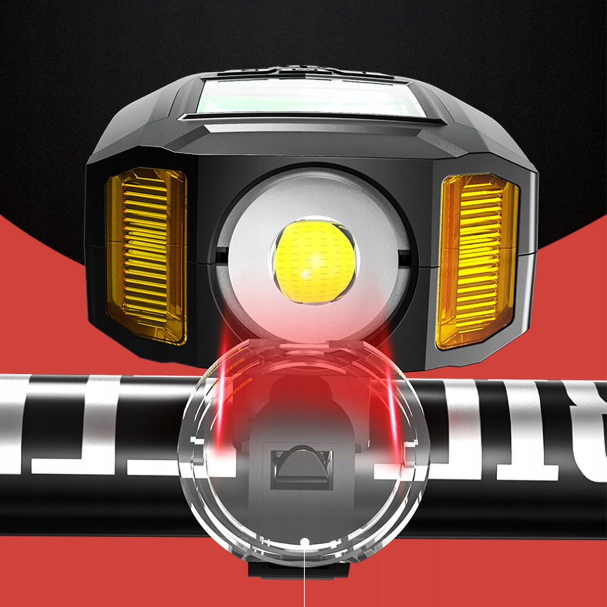 Bicycle Lights Front REAR LED Bike Handlebar STRONG USB bright Brand no brand