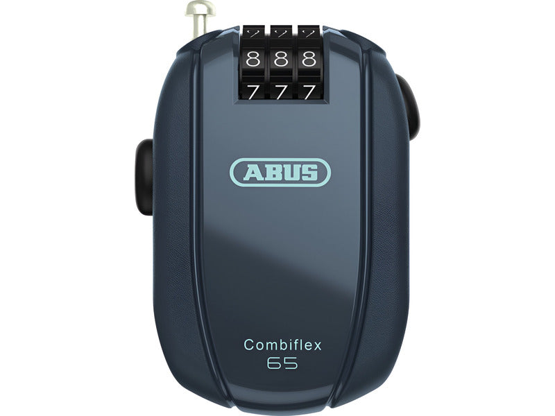 Bicycle Lock ABUS Combiflex StopOver 65 Cable Navy Blue