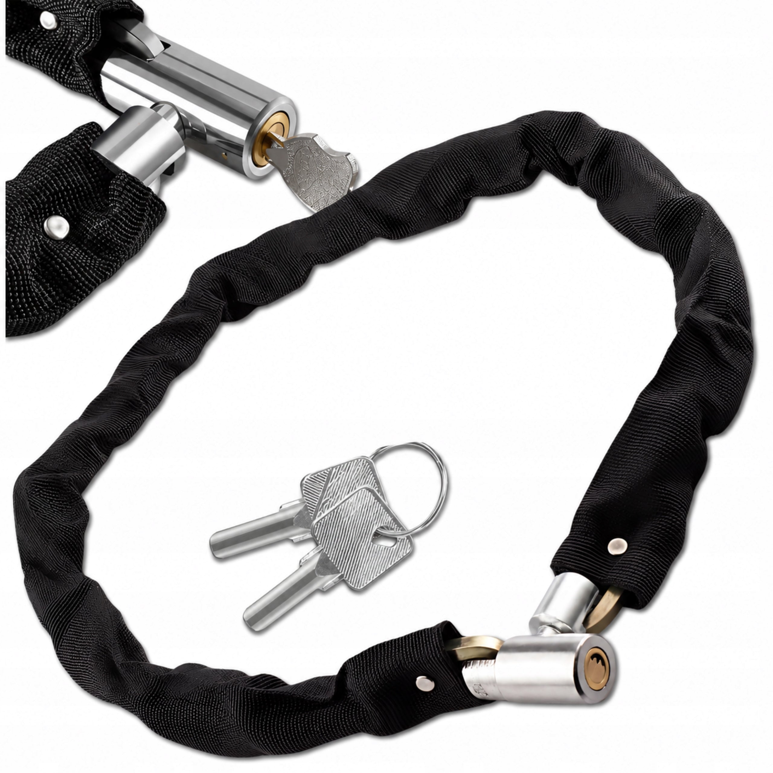 Bicycle Lock Bicycle Chain Security KEY PADLOCK Manufacturer code Zapięcie Rowerowe łańcuch Zabezpieczenie