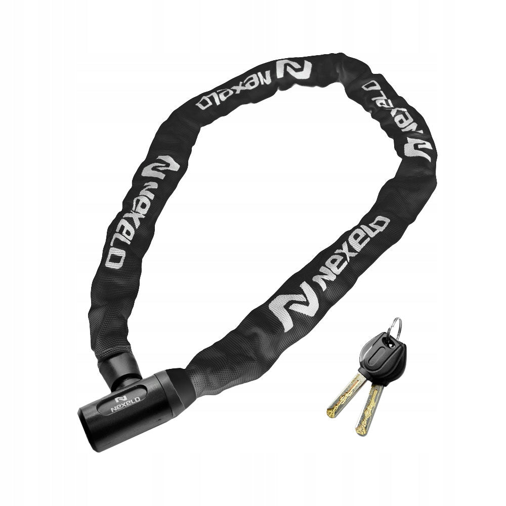 Bicycle Lock Chain for Bike Key Solid Lightweight Armored Hardened Weight 815 g