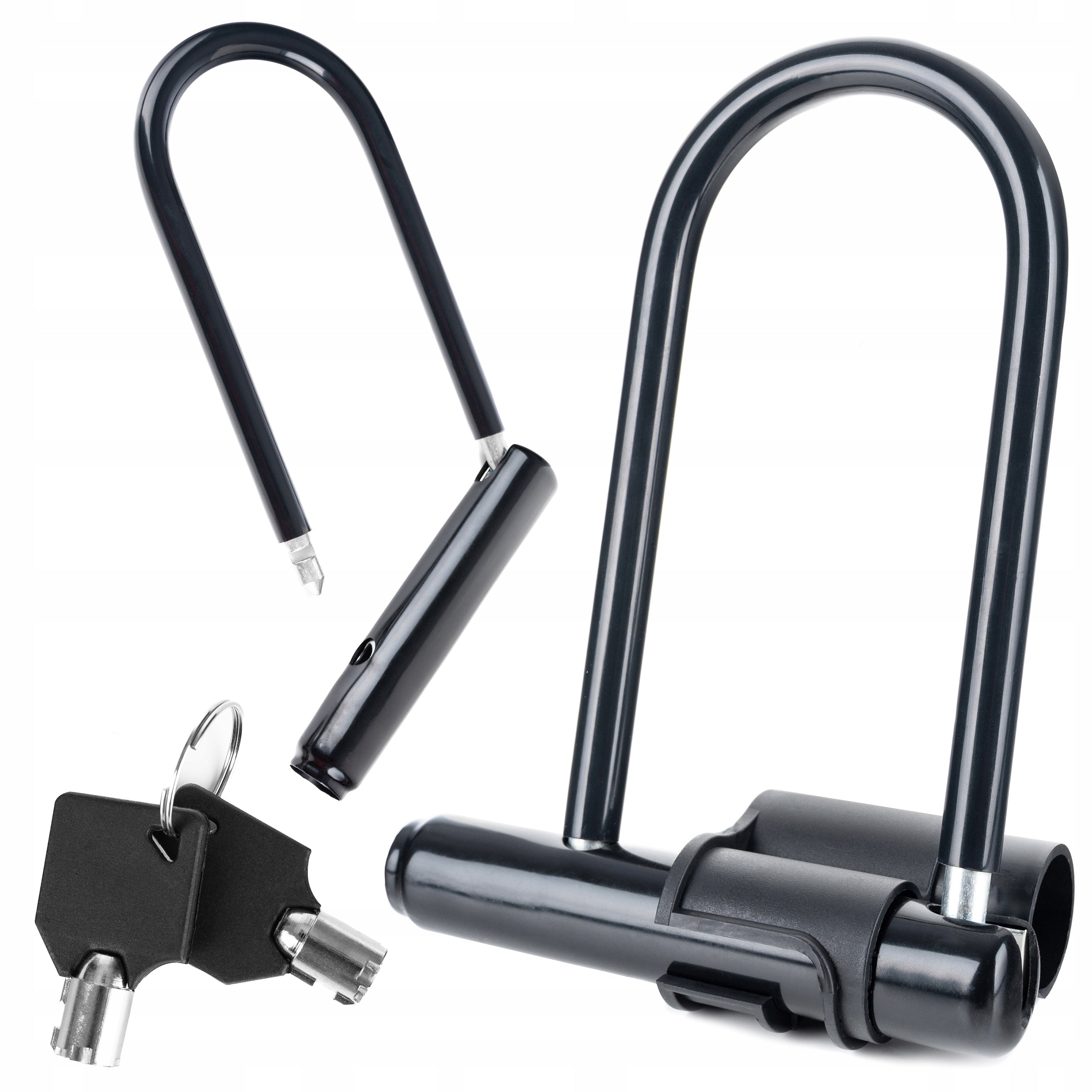 Bicycle Lock Closure Steel Security Lock Type U-Lock With Key Packaging status original