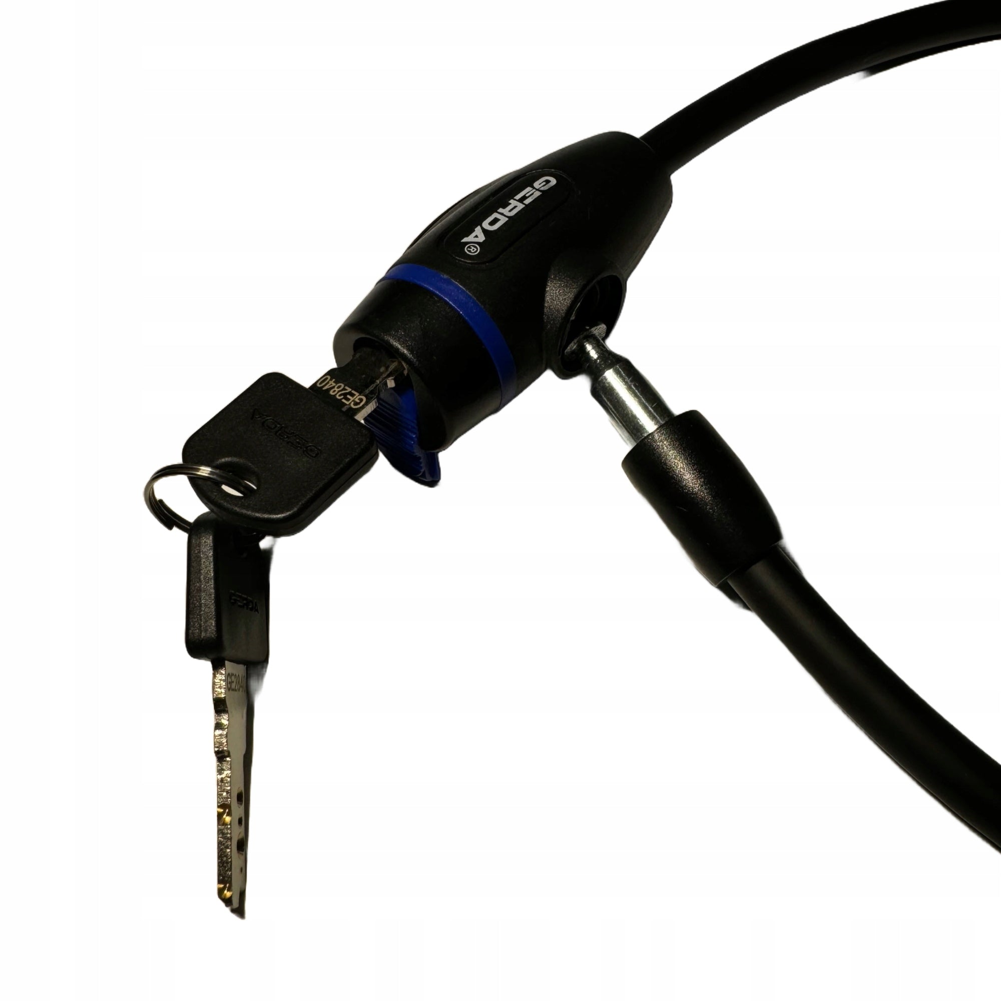 Bicycle Lock GERDA FLEX 650/10T Black Universal EAN (GTIN) 5902203365021