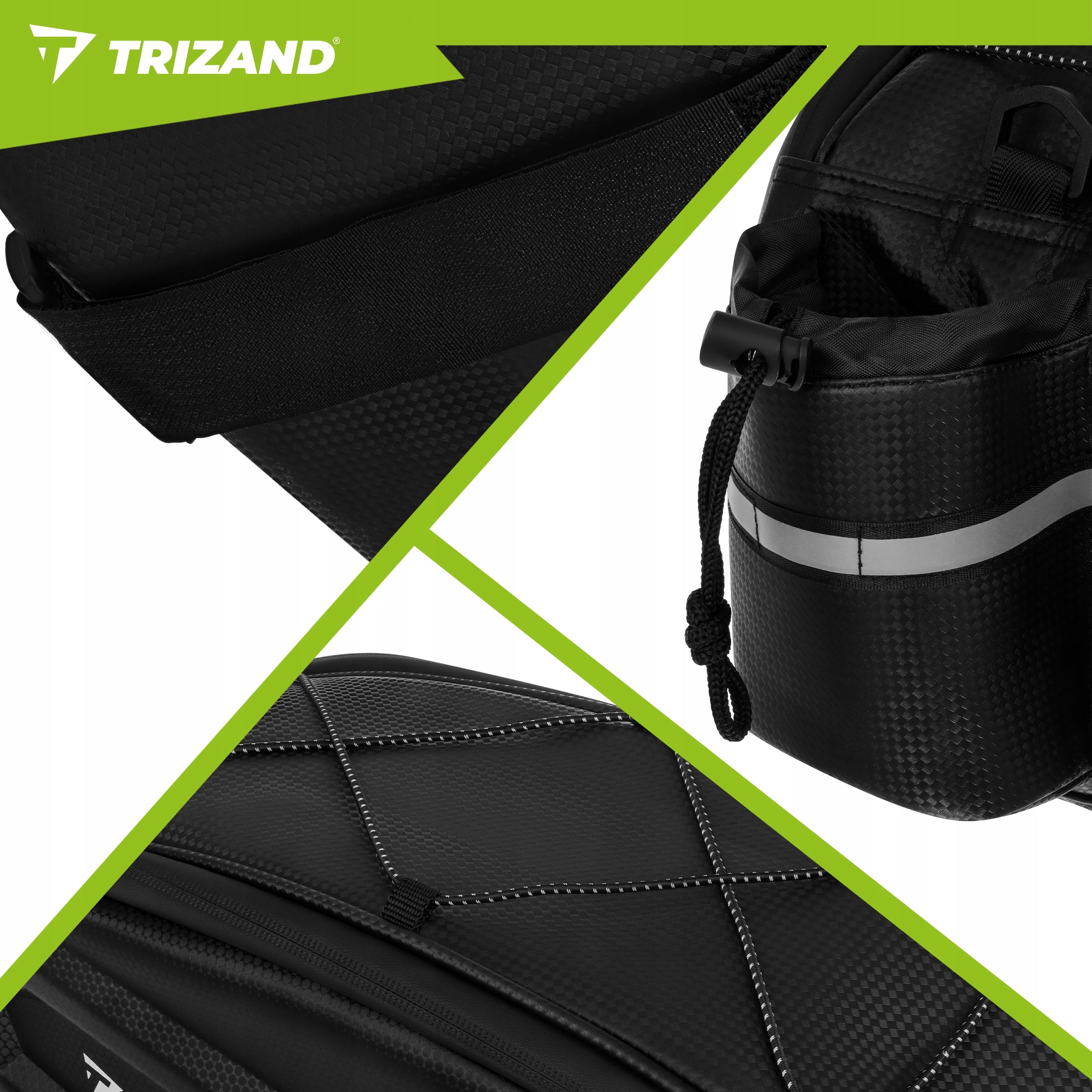 Bicycle Luggage Bag Bicycle Arm Phone Spacious Bag Waterproof Manufacturer code Sakwa rowerowa wodoodporna 10L Trizand