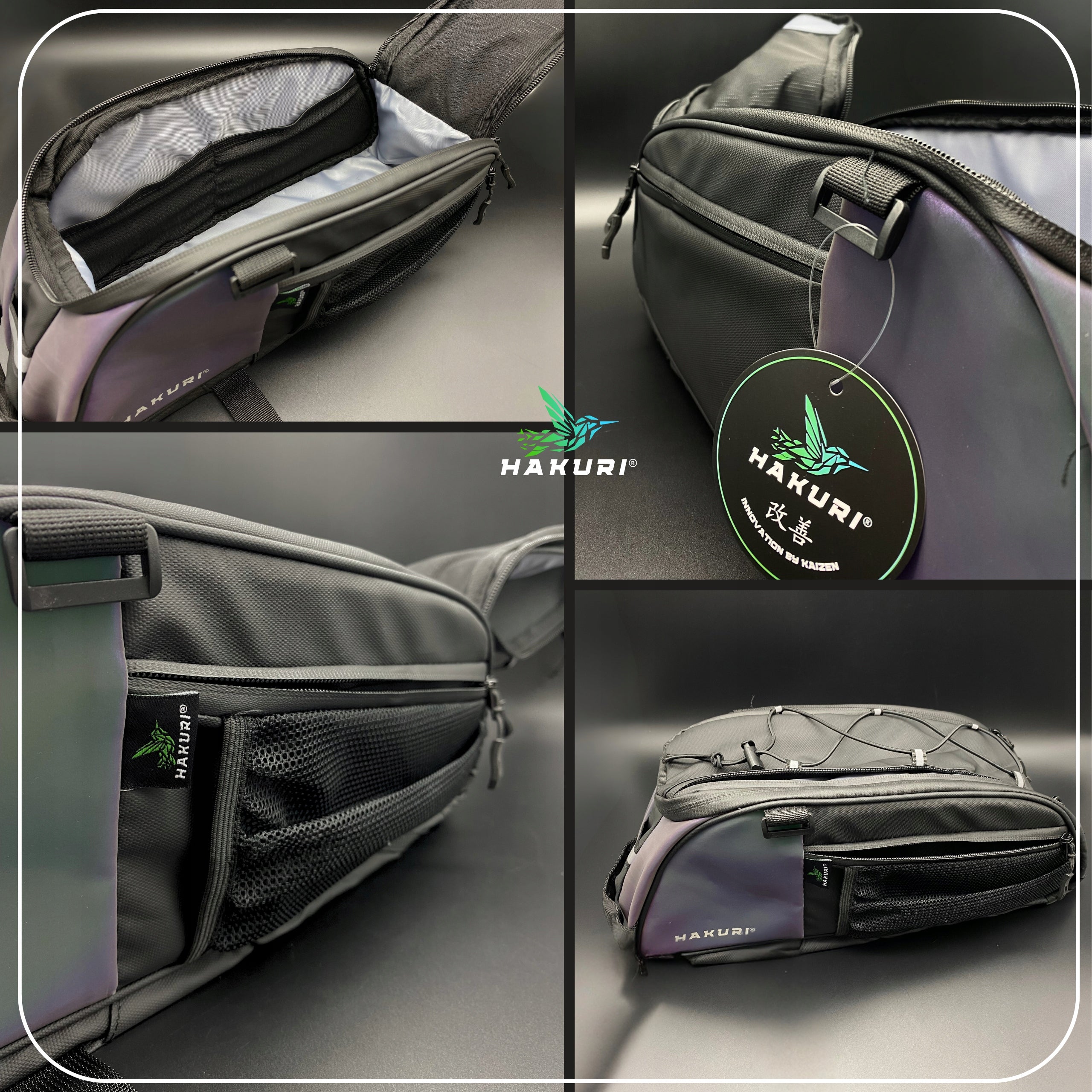 Bicycle Luggage Bag Bike Luggage Bag Waterproof Reflector 6L Manufacturer code Torba HSB07 Hakuri rowerowa na bagażnik sakwa