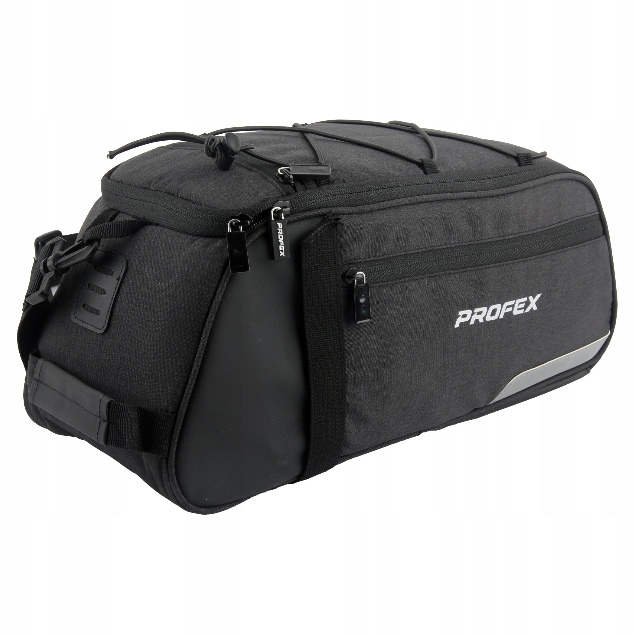 Bicycle Luggage Bag CAPACIOUS 10L REFLECTIVE Bicycle Pouch with STRAP