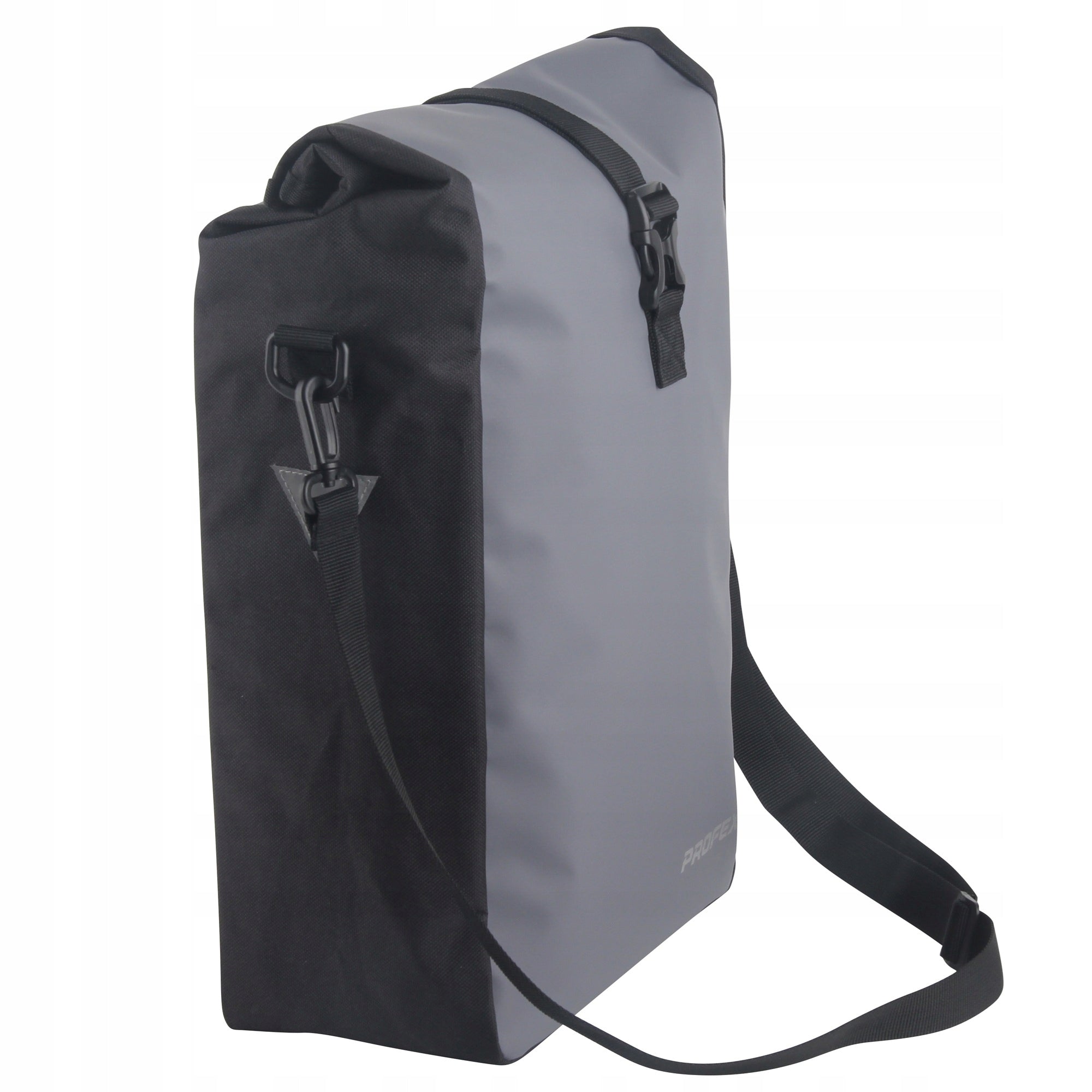 Bicycle Luggage Bag WATERPROOF 15L Bicycle Bag SIDE Grey Kind rear