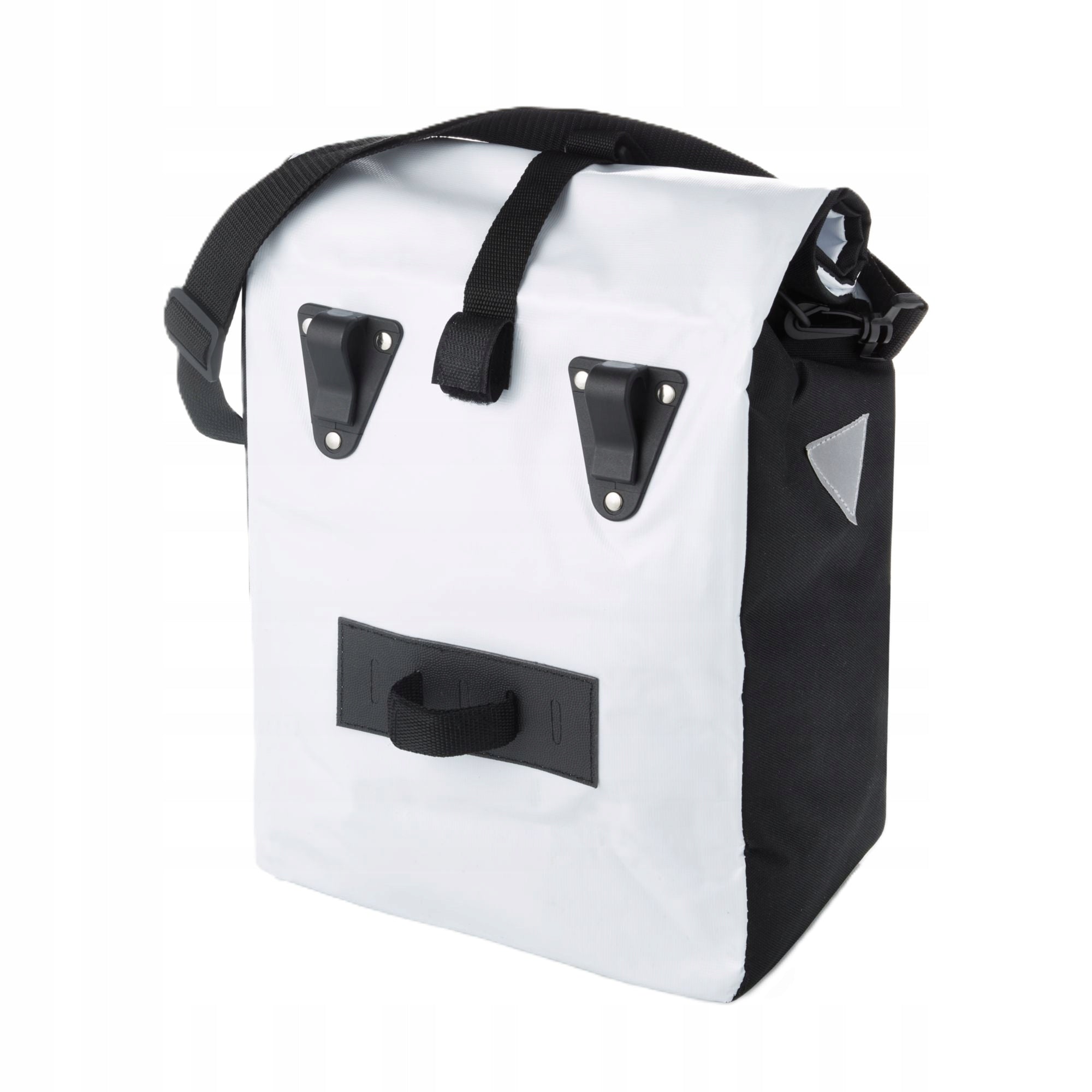 Bicycle Luggage Bag WATERPROOF 15L Bicycle Bag SIDE White Manufacturer code 86264