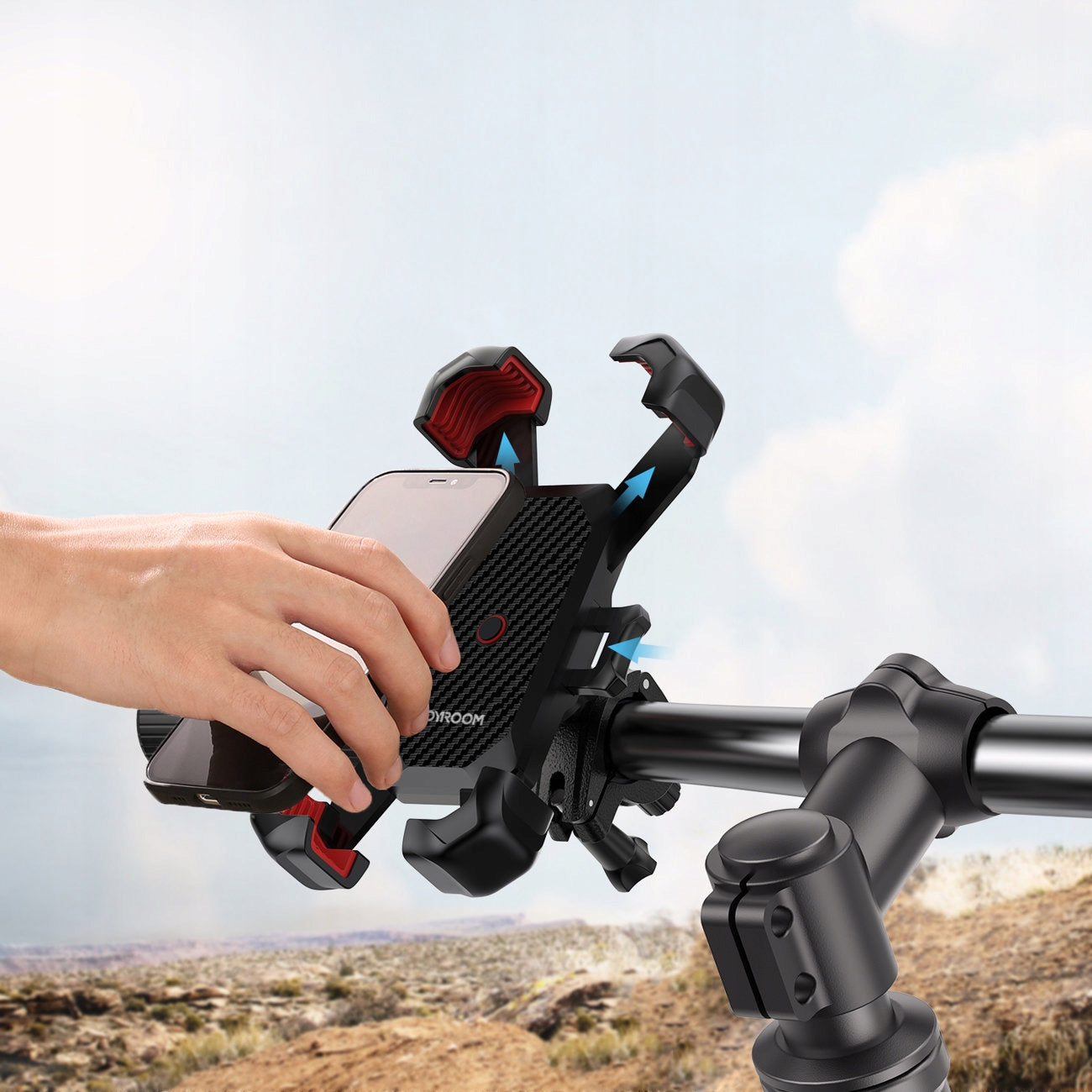 Bicycle Phone Holder JOYROOM JR-ZS288 Motorcycle Scooter 360° Packaging status original