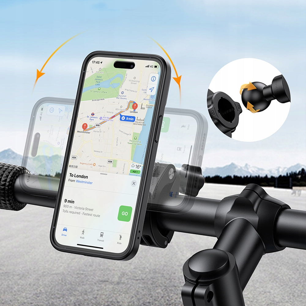Bicycle Phone Holder Motorcycle Steering Wheel Holder Magsafe 360° Packaging status original