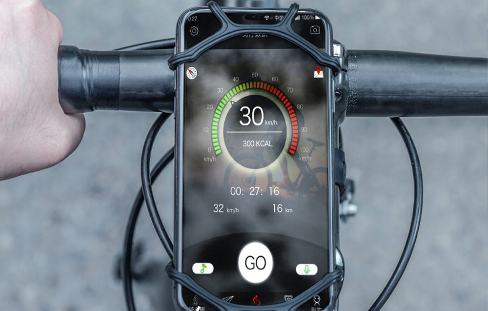 Bicycle Phone Holder Rockbros LF436BK Black Model LF436BK
