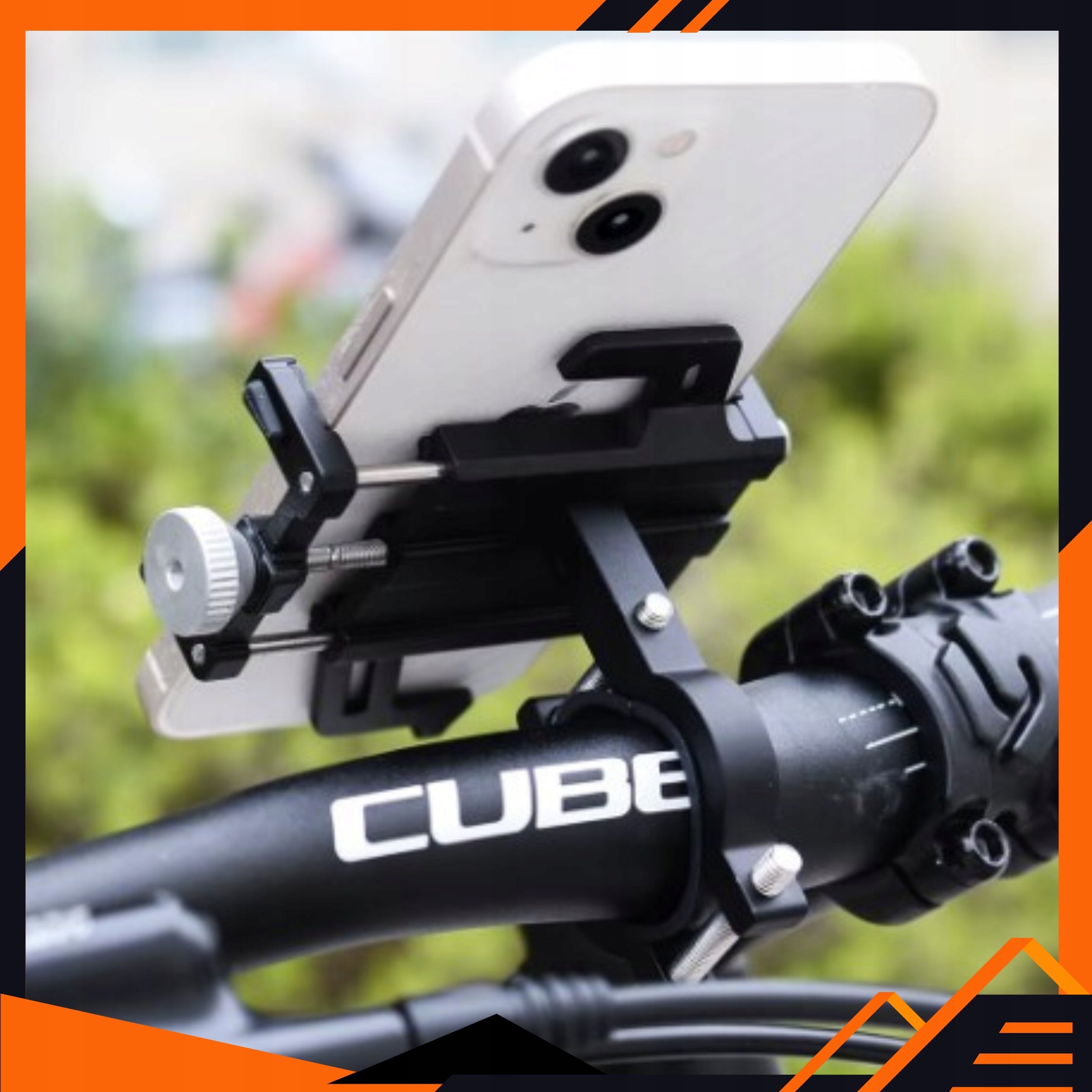 Bicycle Phone Holder Shockproof Steering Wheel Strong Safe Model Uchwyt 92522