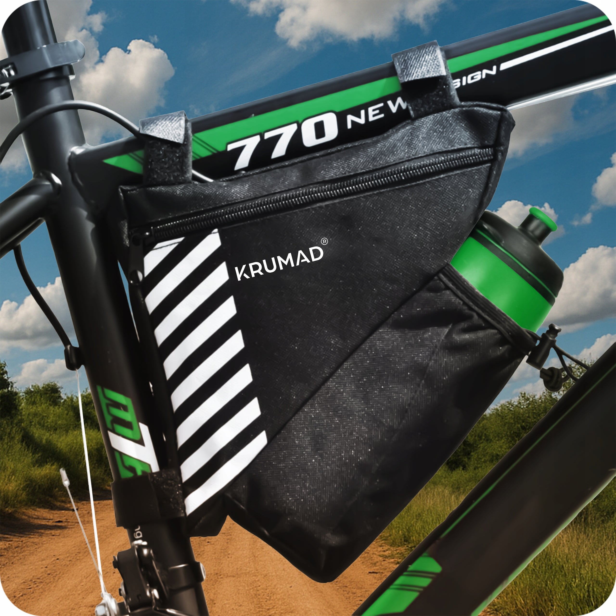 Bicycle Pouch Frame Bag for Bicycle Sachet Waterproof Triangle Pouch Packaging status original