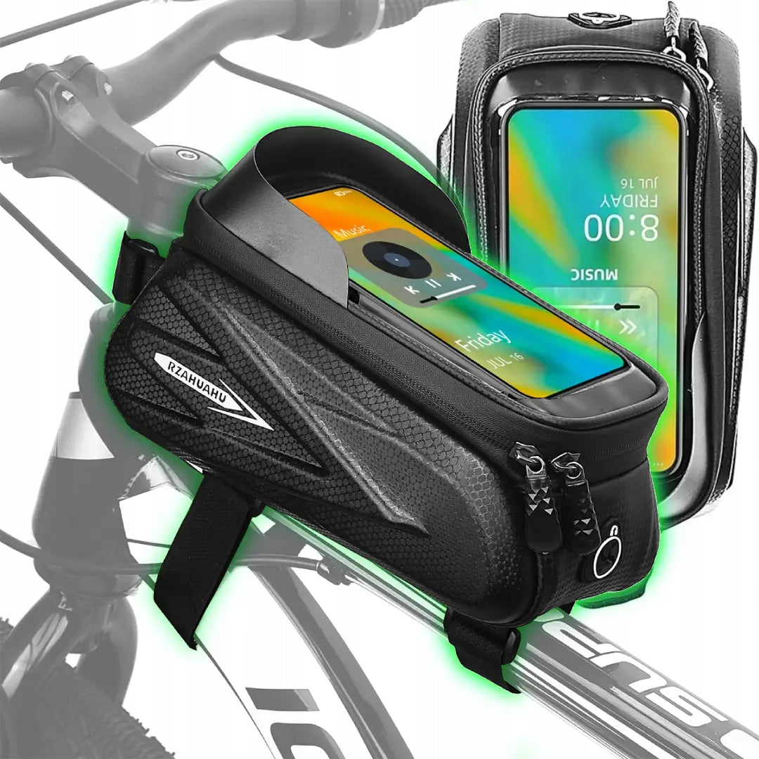 Bicycle Pouch Front for Bicycle Frame Rzahuahu Bag Phone Holder