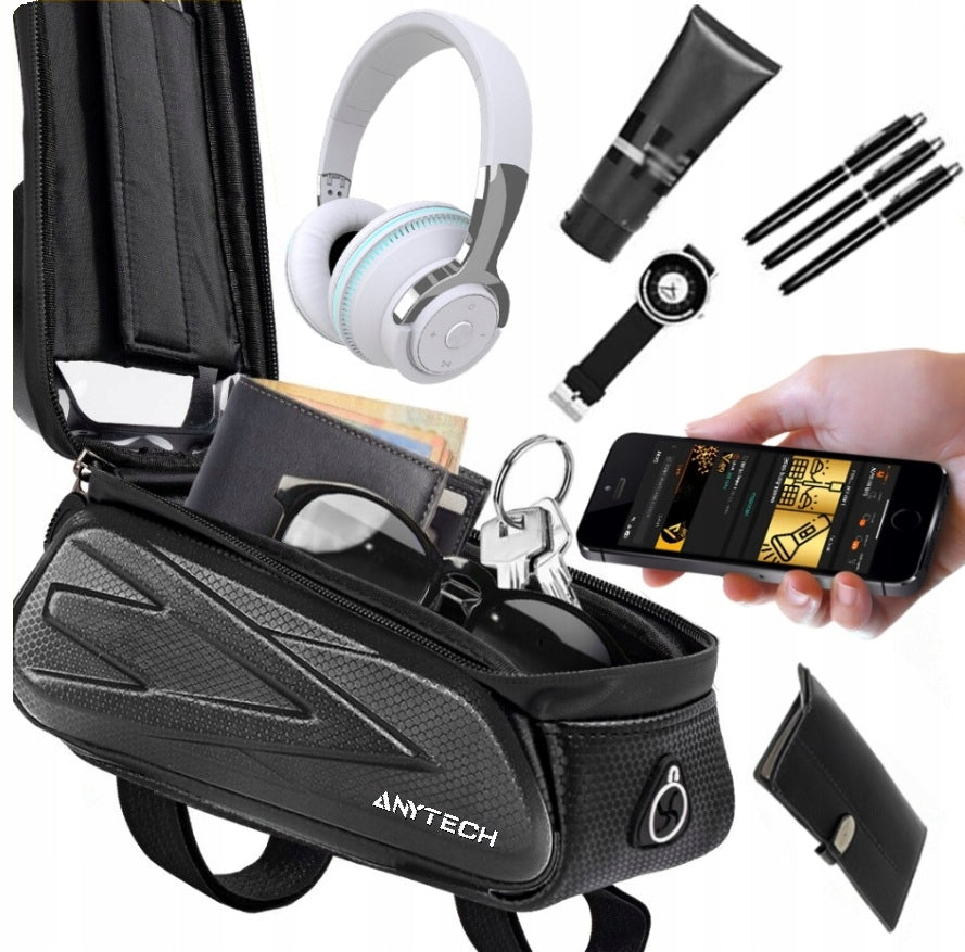 Bicycle Pouch Holder Bicycle Bag Case for Phone Waterproof Bicycle Manufacturer code Duża Sakwa na Rower Uchwyt Torba Wodoodporna