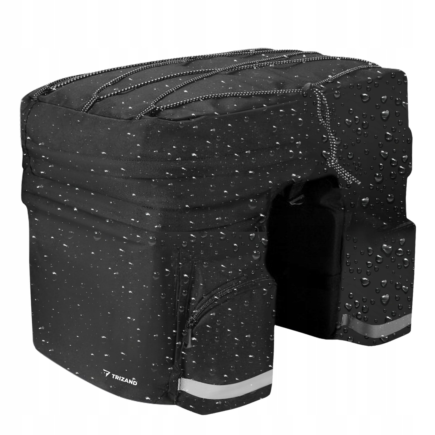 Bicycle Pouch Luggage Bag Waterproof Bike Spacious 60l Large Rear Manufacturer code Sakwa rowerowa na bagażnik 60l Trizand 23798