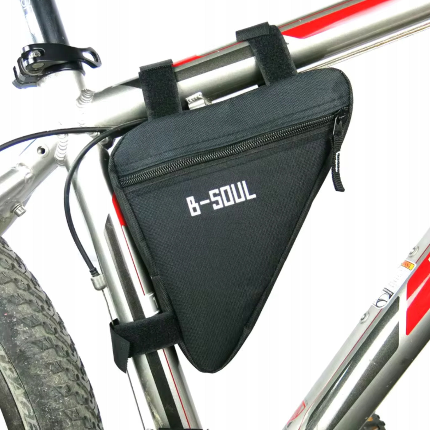 Bicycle Pouch Under Frame Waterproof, Spacious Codura, 20x18,5x4 cm Brand DSJ