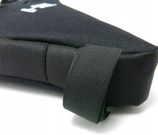 Bicycle Pouch Under Frame Waterproof, Spacious Codura, 20x18,5x4 cm Color black
