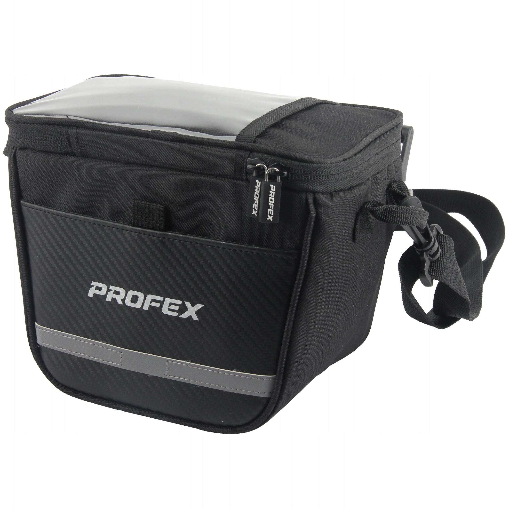 Bicycle Pouch for Steering Wheel Bicycle Bag DETACHABLE WITH CLIP Profex