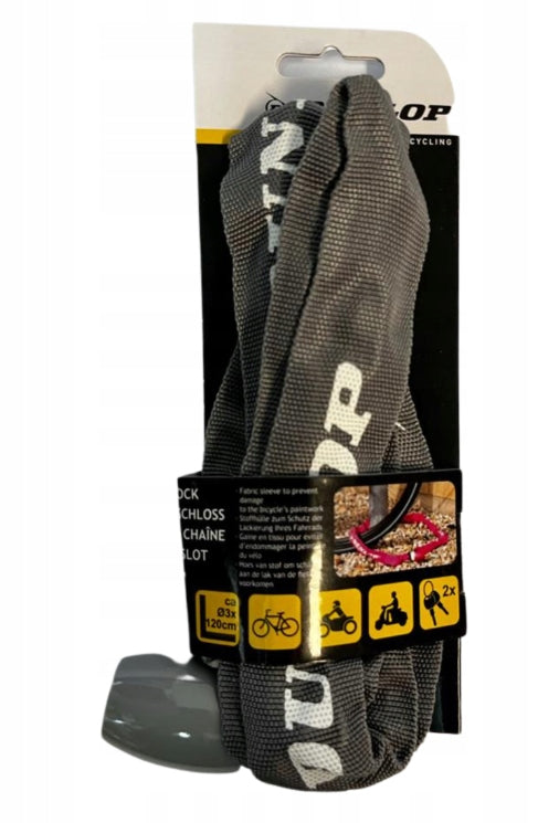 Bicycle Protection Chain 120cm Grey EAN (GTIN) 5905538104501