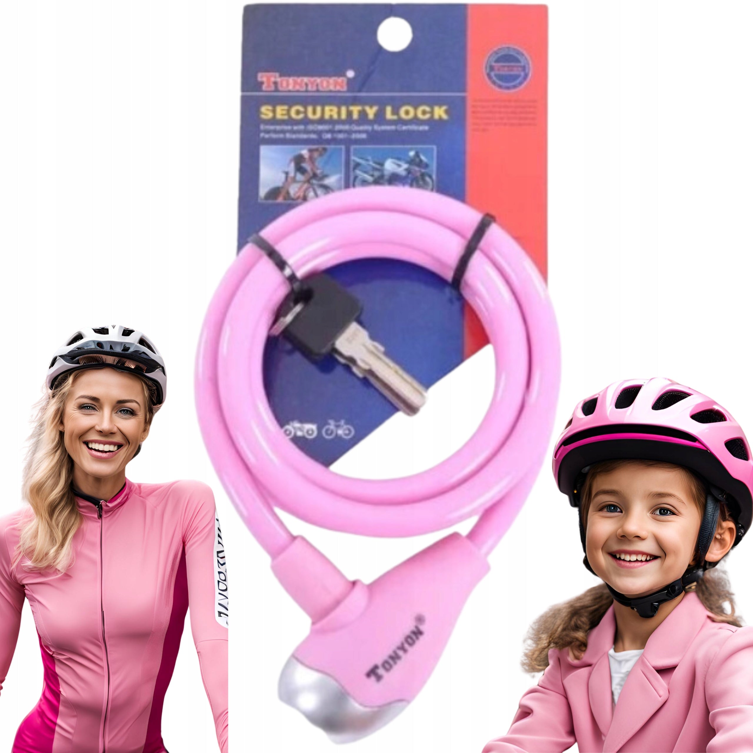 Bicycle Protection TONYON Pink - Safe Bike for Everyone!