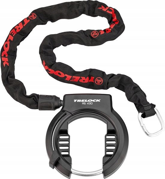 Bicycle Protection Wheel Lock Trelock RS 430 + Chain ZR 355 Set