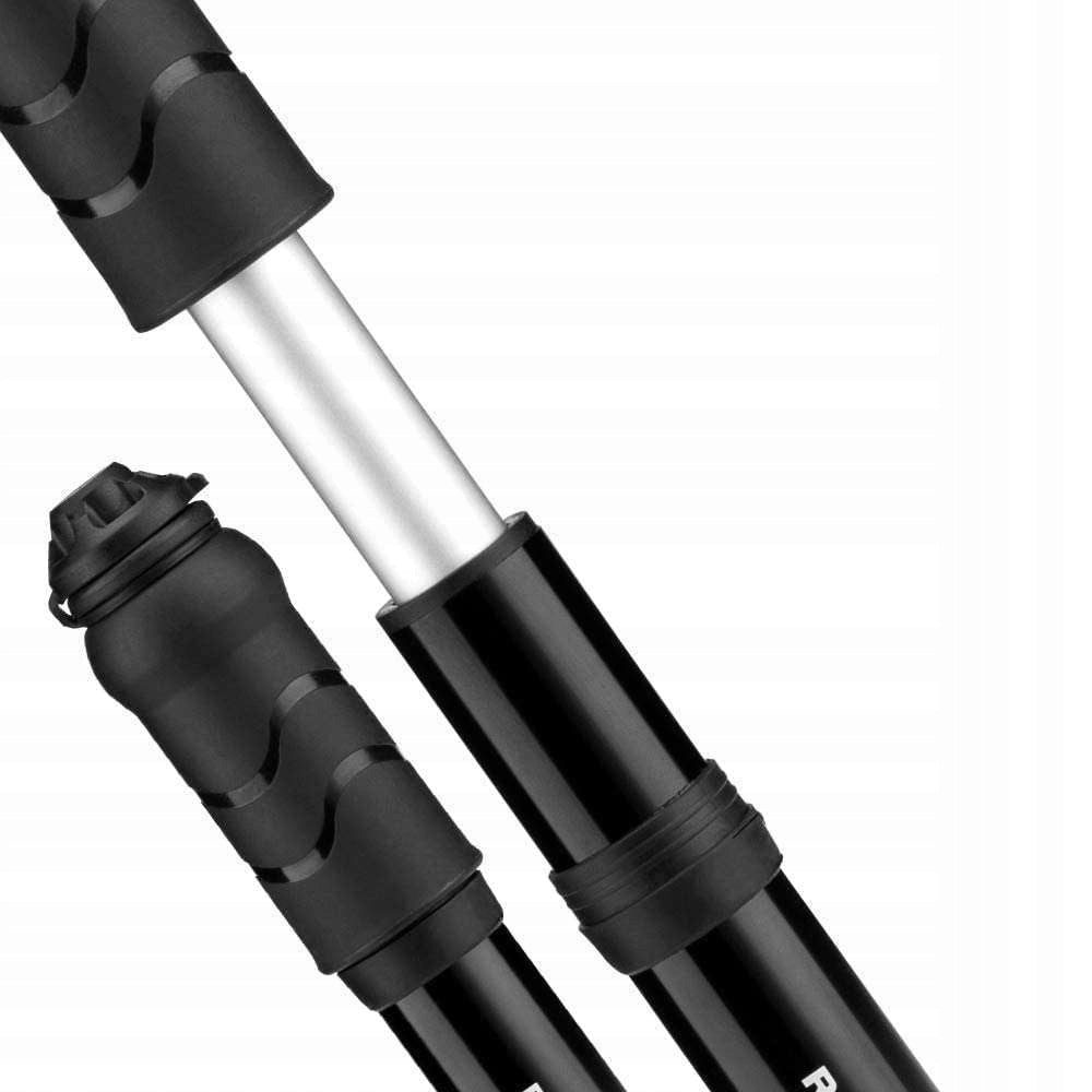Bicycle Pump Small Mini Handheld ALU With Hose 100PSI Presta Handle Brand Rockbros