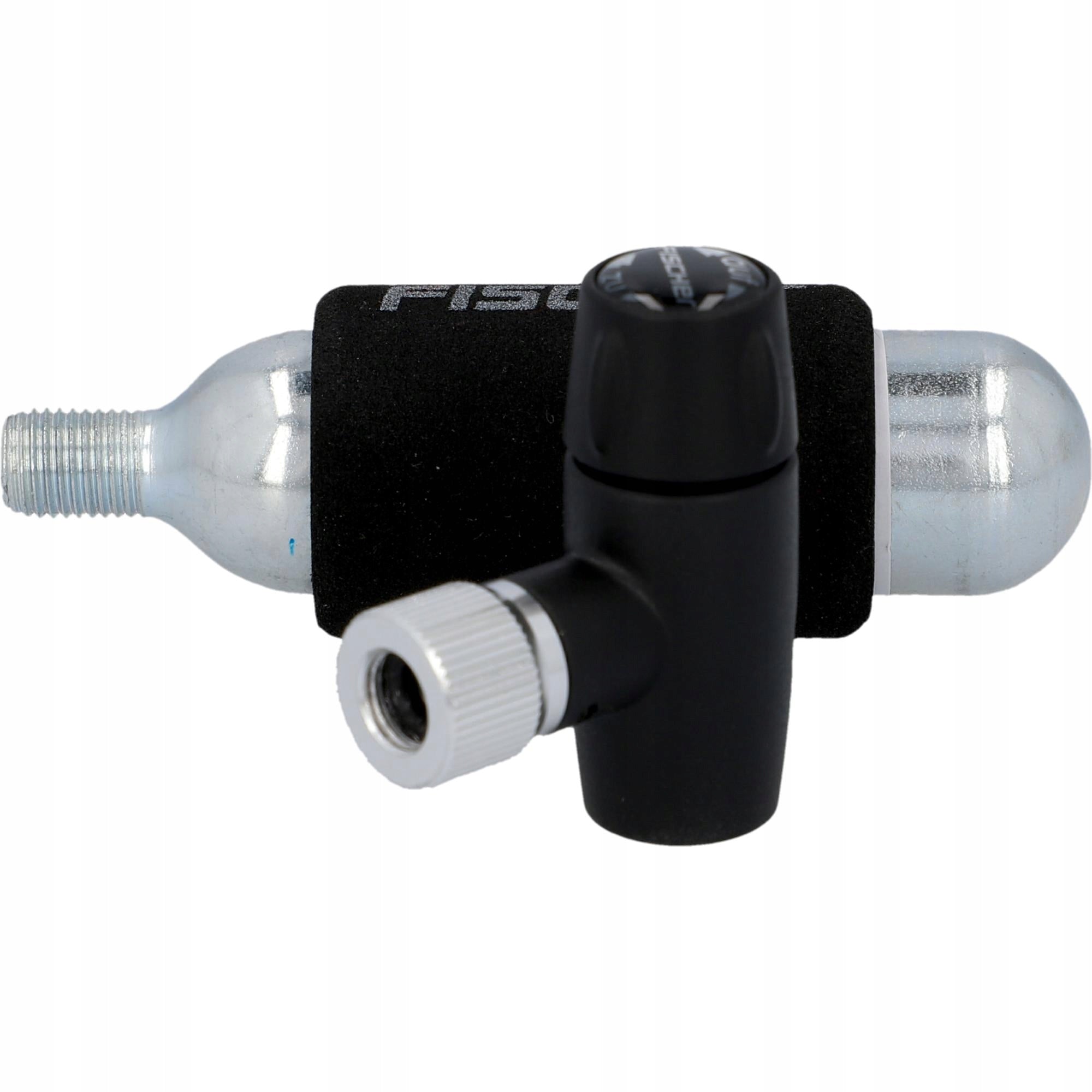 Bicycle Pump for CO2 Cartridges Fischer Color black