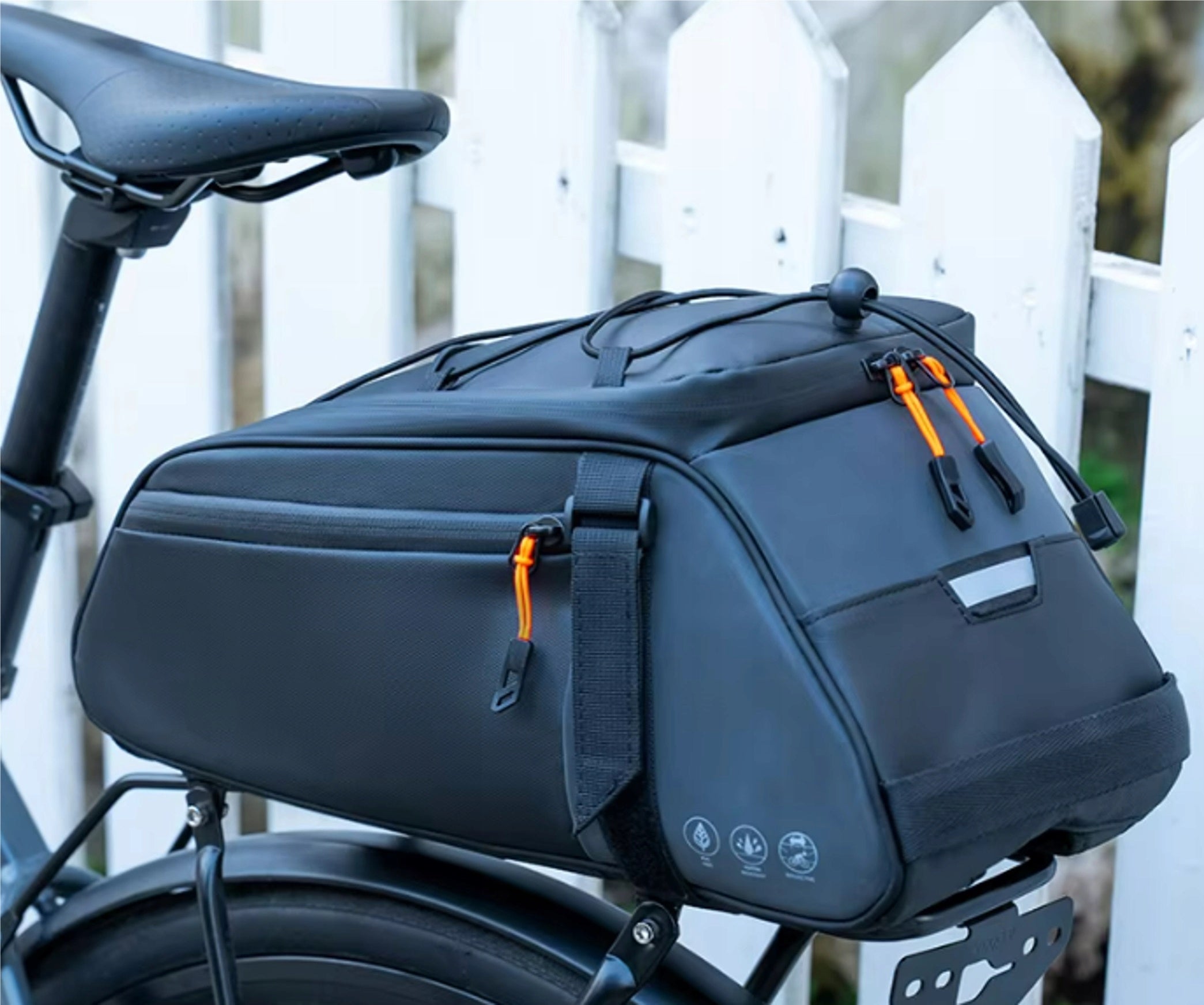 Bicycle Rack Pouch Bag 10L Multifunctional Universal 4in1 e-bike Packaging status original