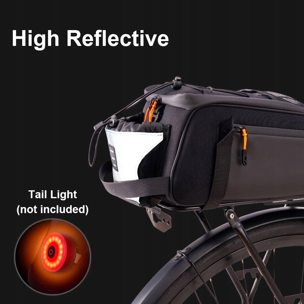 Bicycle Rack Pouch Bag 8L Multifunctional Universal 3in1 Brand Reactor